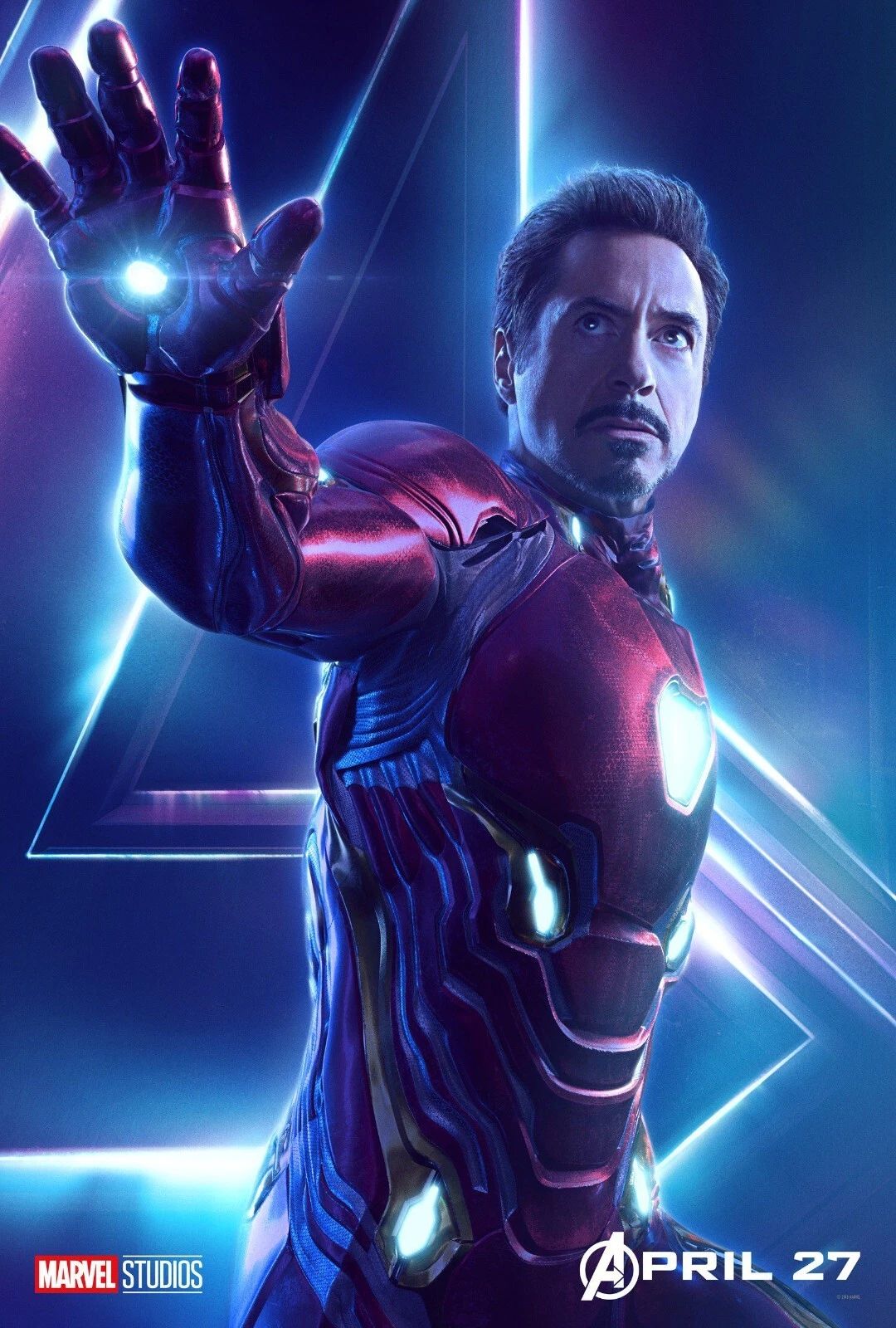 2018 Marvel The Avengers Infinity War Magnet Iron Man Tony Stark