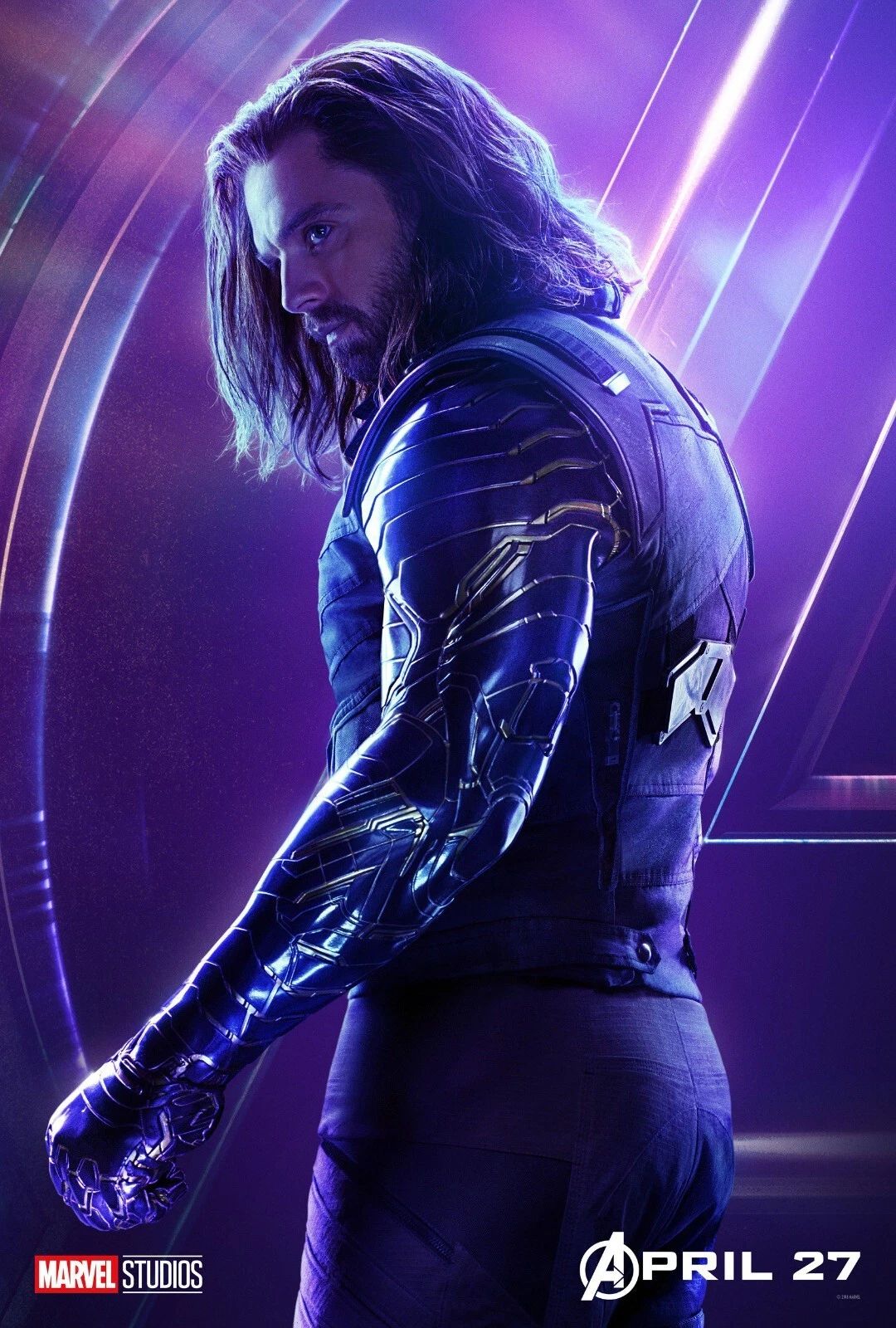 2018 Marvel The Avengers Infinity War Magnet Iron Man Winter Soldier
