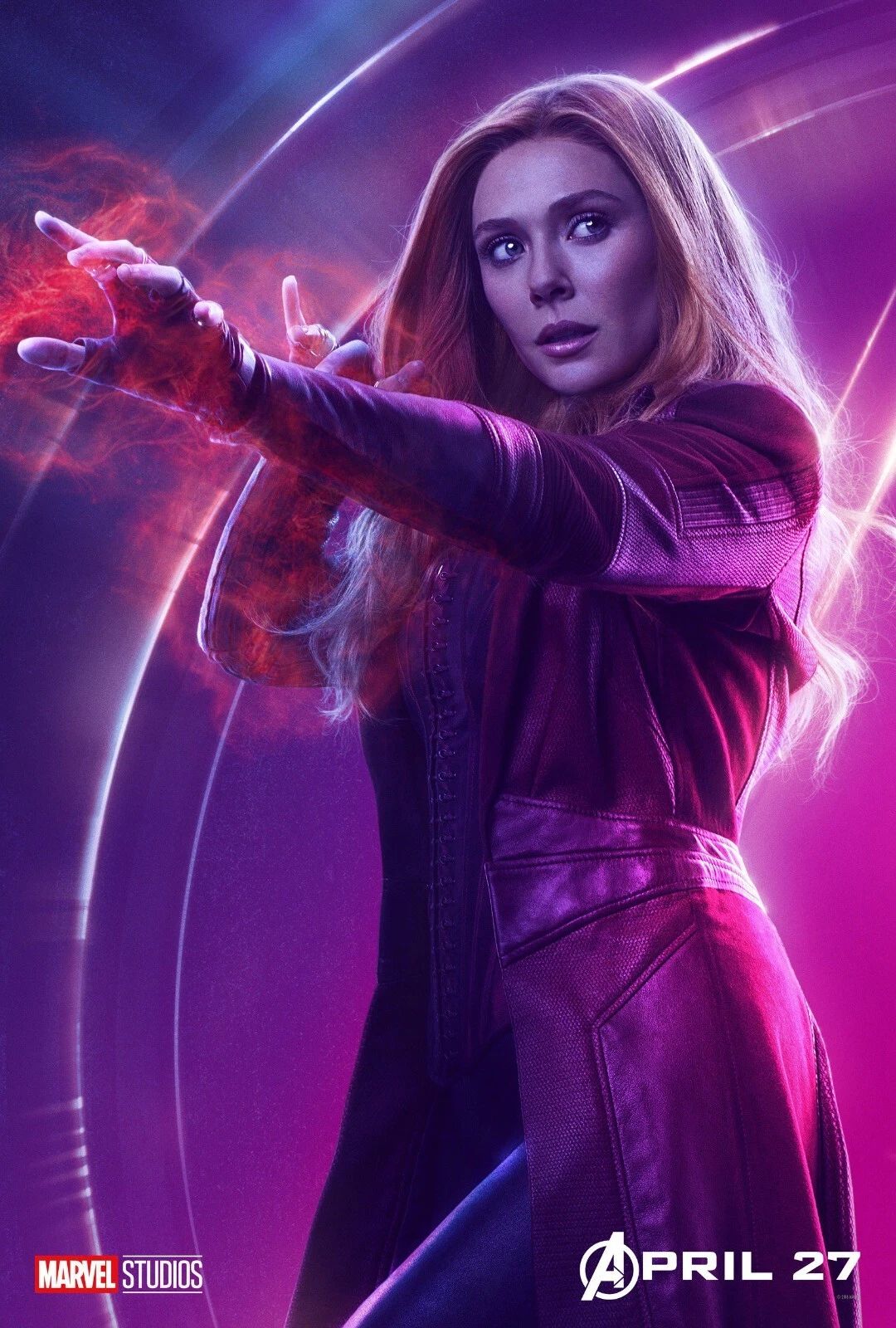 2018 Marvel The Avengers Infinity War Magnet Wanda Scarlet Witch