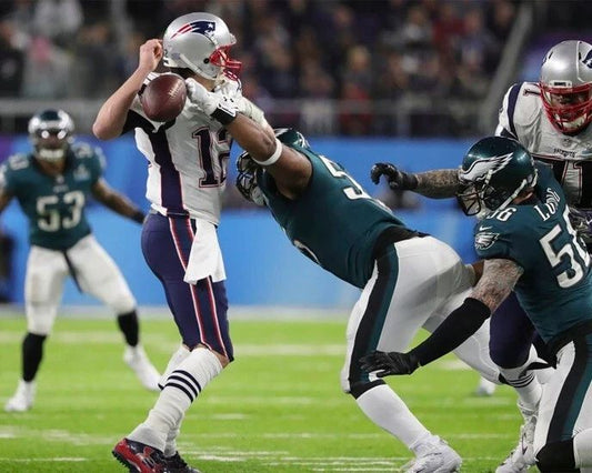 2018 Philadelphia Eagles Brandon Graham Glossy Keychain Super Bowl Lii