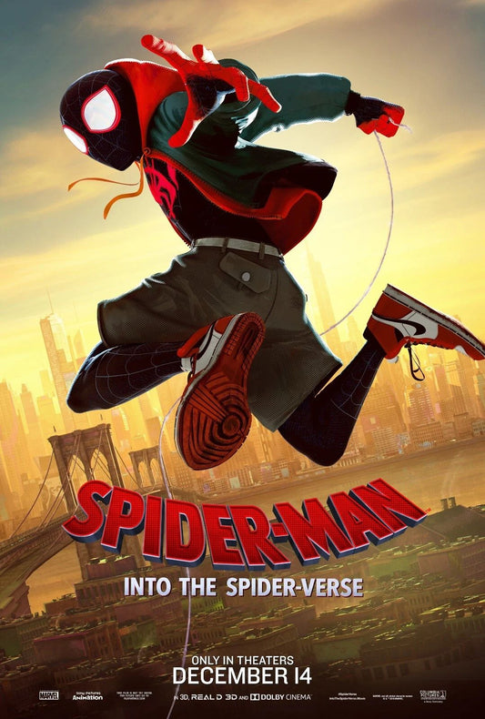 2018 Spider Man Into The Spiderverse Movie Magnet Miles Morales Parker
