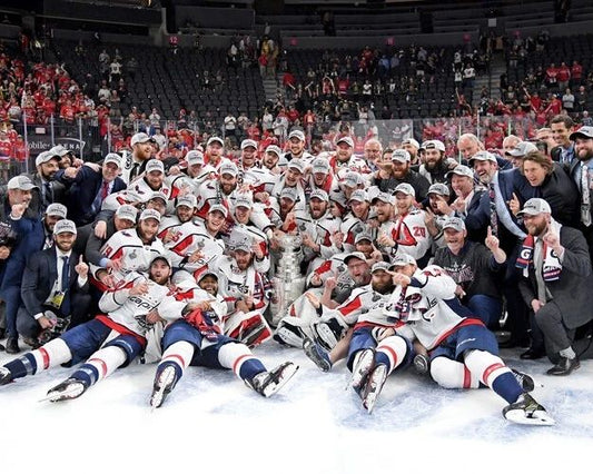 2018 Stanley Cup Washington Capitals Glossy Magnet Nhl Champions Print