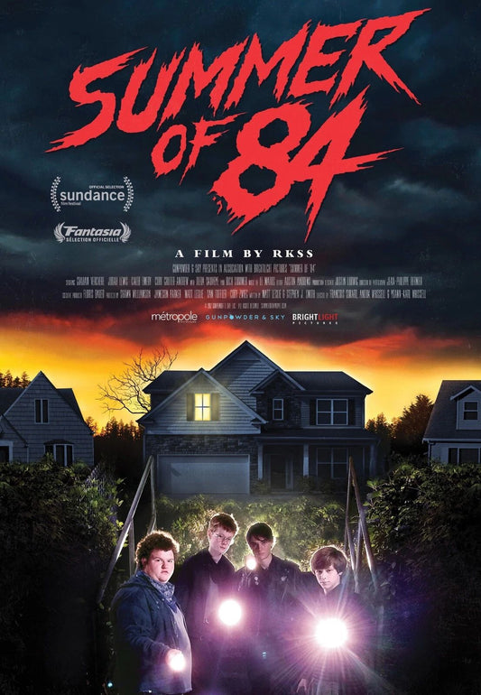 2018 Summer Of 84 Movie Keychain Davey Eaton Woody Curtis Nikki Mackey