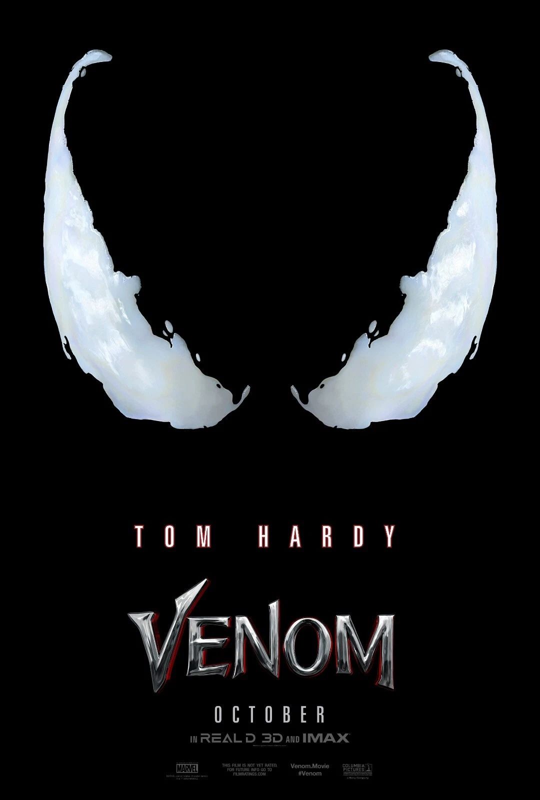 2018 Venom Movie Keychain Tom Hardy Eddie Brock Michelle Williams Marvel 1