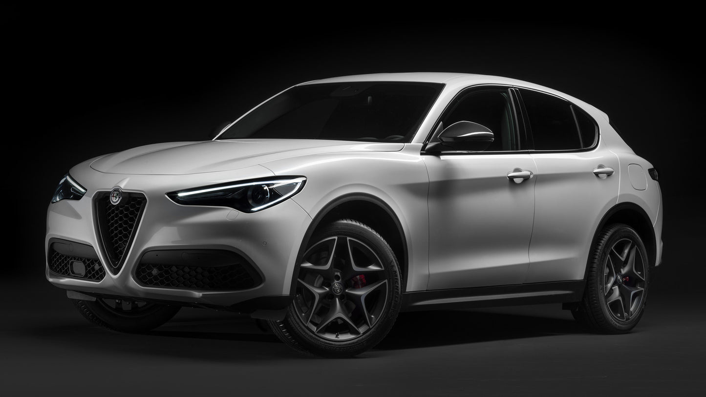 Alfa Romeo Stelvio Ti Hd Art Keychain