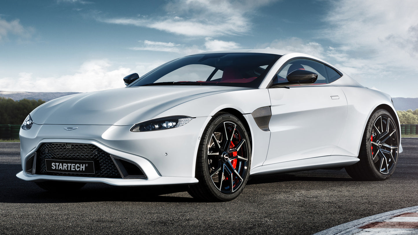 Aston Martin Vantage By Startech Hd Art Keychain
