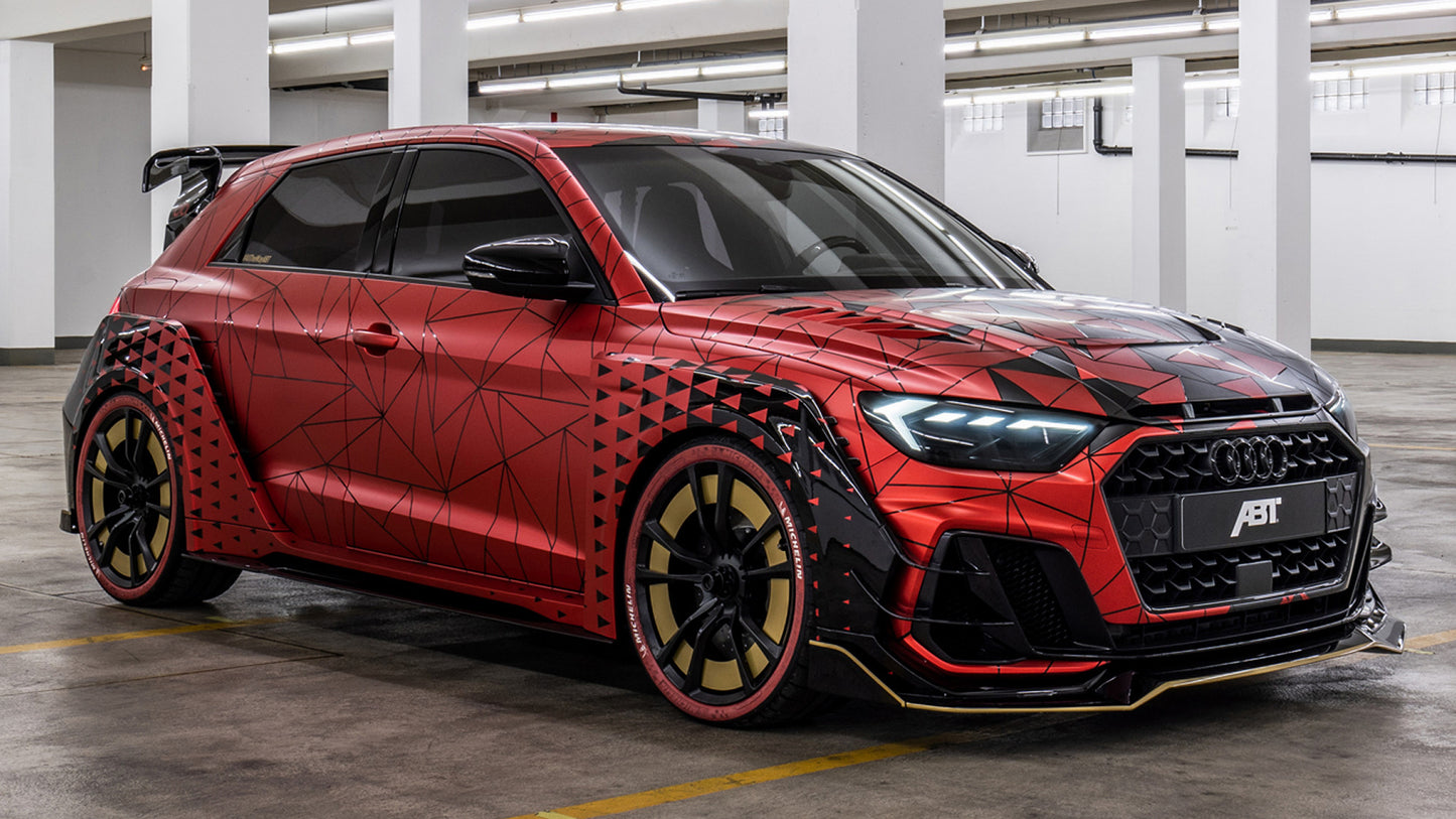Audi A1 Of By Abt Hd Art Keychain