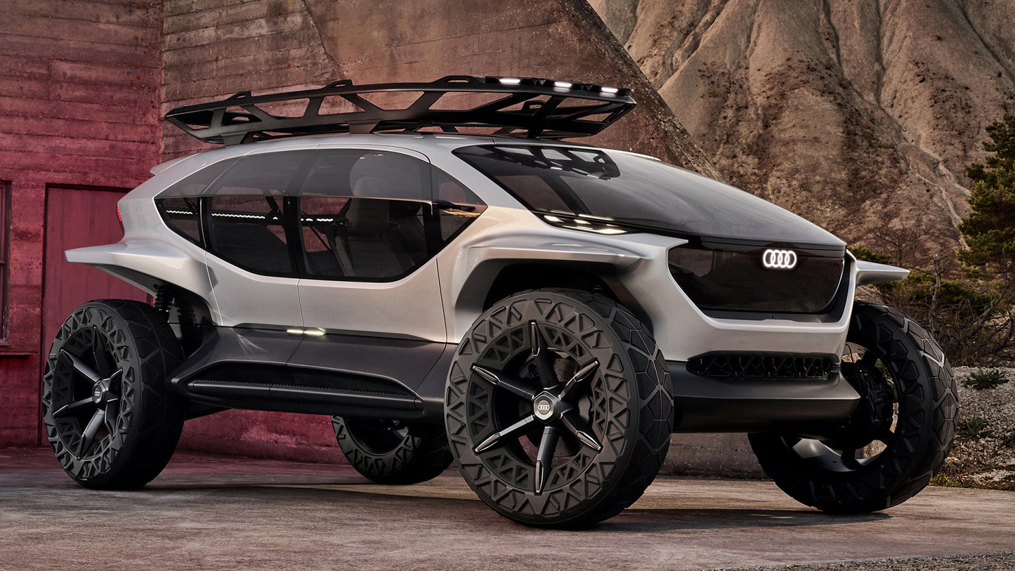 Audi Ai Trail Quattro Hd Art Keychain