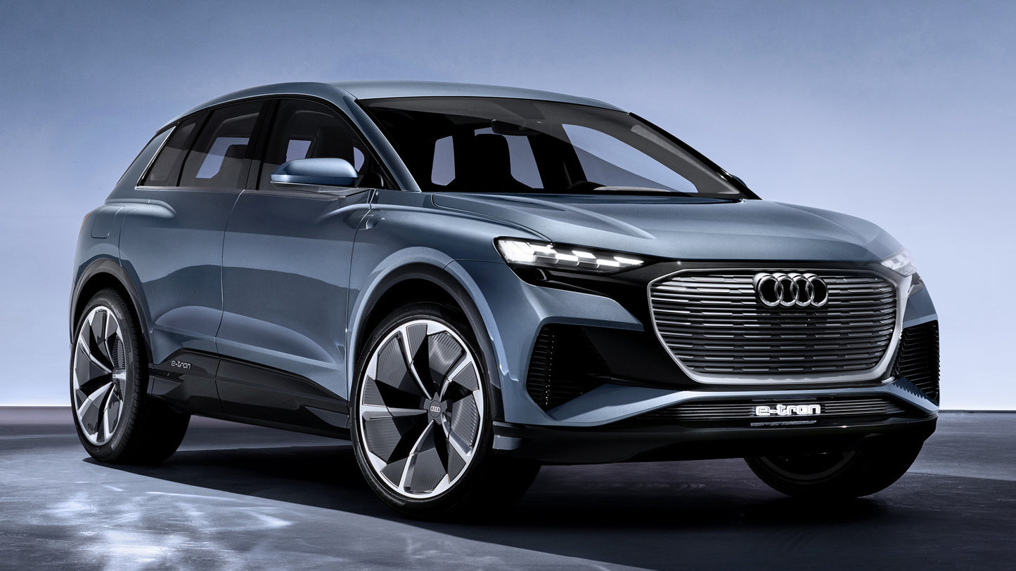 Audi Q4 E Tron Concept Hd Art Keychain