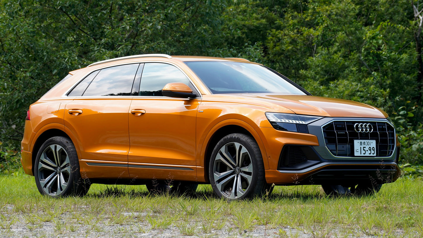 Audi Q8 S Line Jp Hd Art Keychain