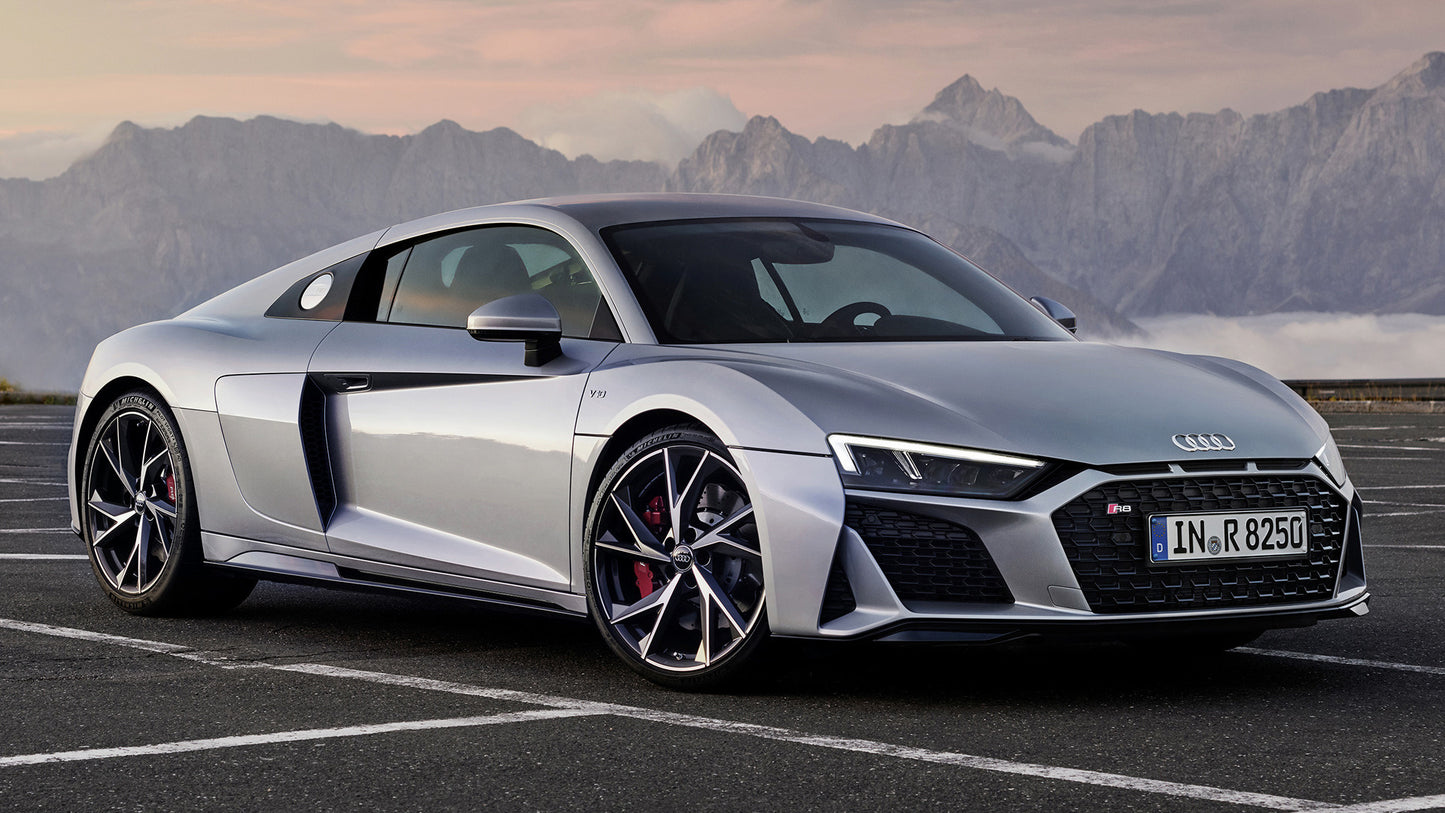 Audi R8 Coupe Hd Art Keychain