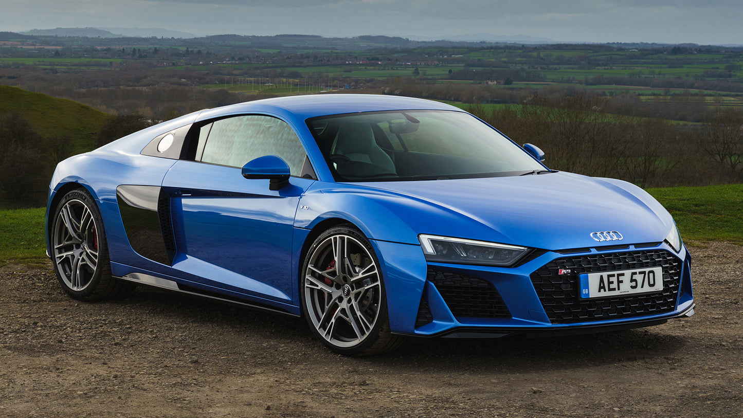 Audi R8 Coupe Uk Hd Art Keychain