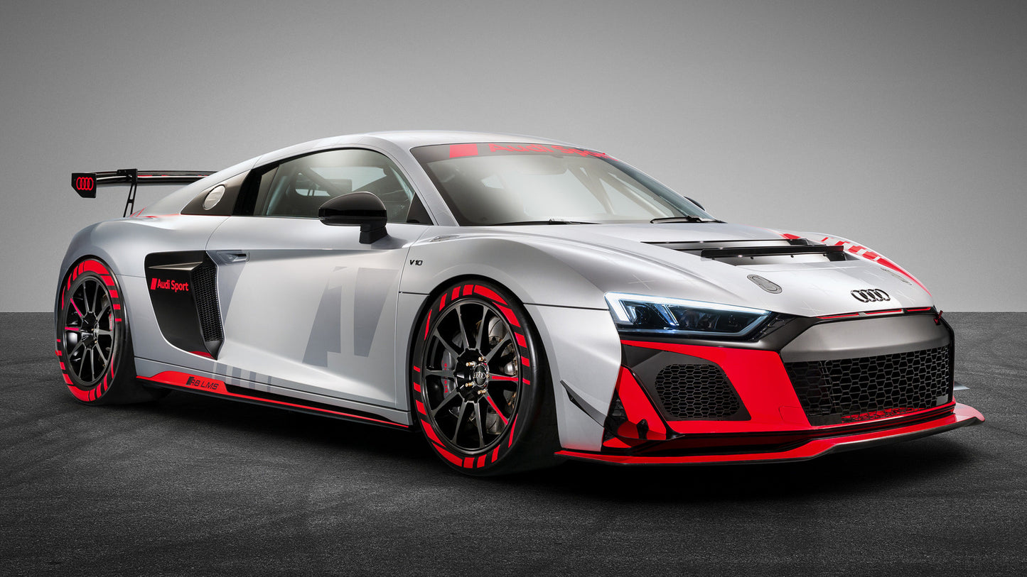 Audi R8 Lms Gt4 Hd Art Keychain