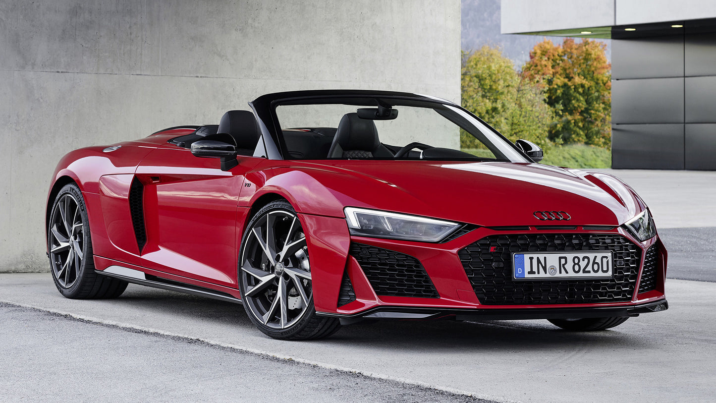 Audi R8 Spyder Hd Art Keychain