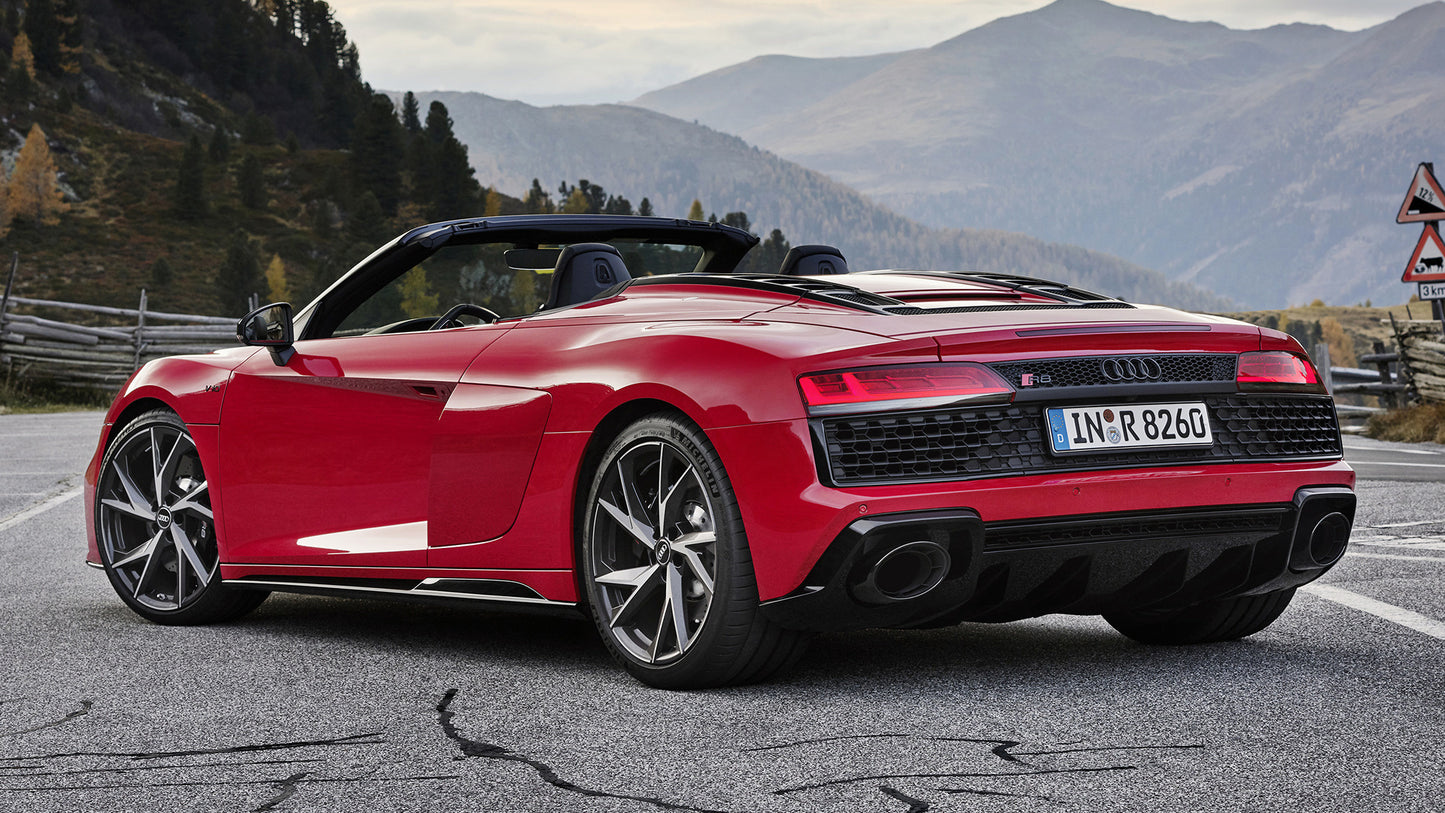 Audi R8 Spyder Hd Art Keychain