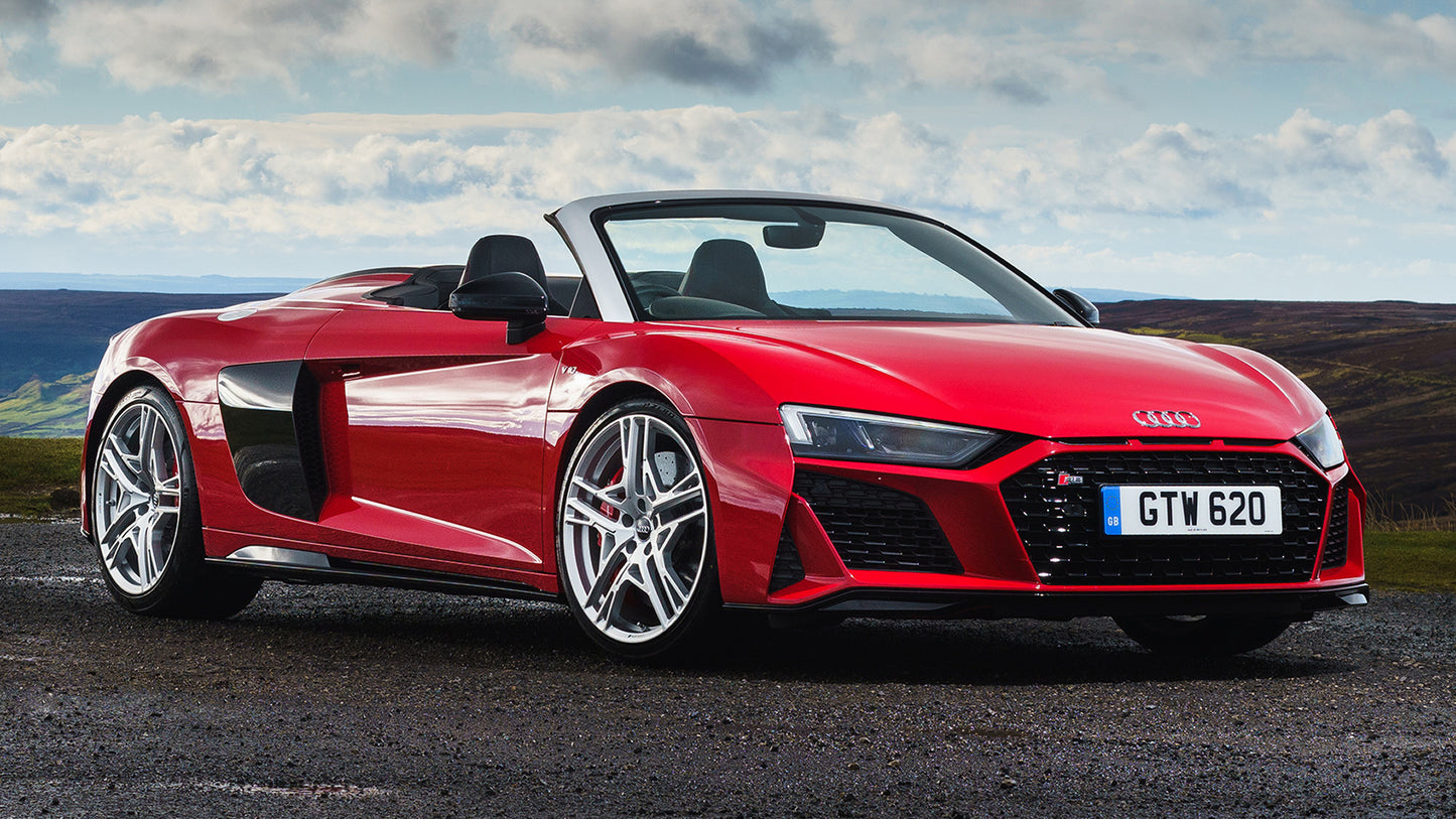 Audi R8 Spyder Performance Uk Hd Art Keychain