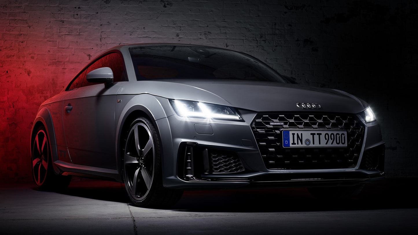Audi Tt Coupe Quantum Gray Edition Hd Art Keychain