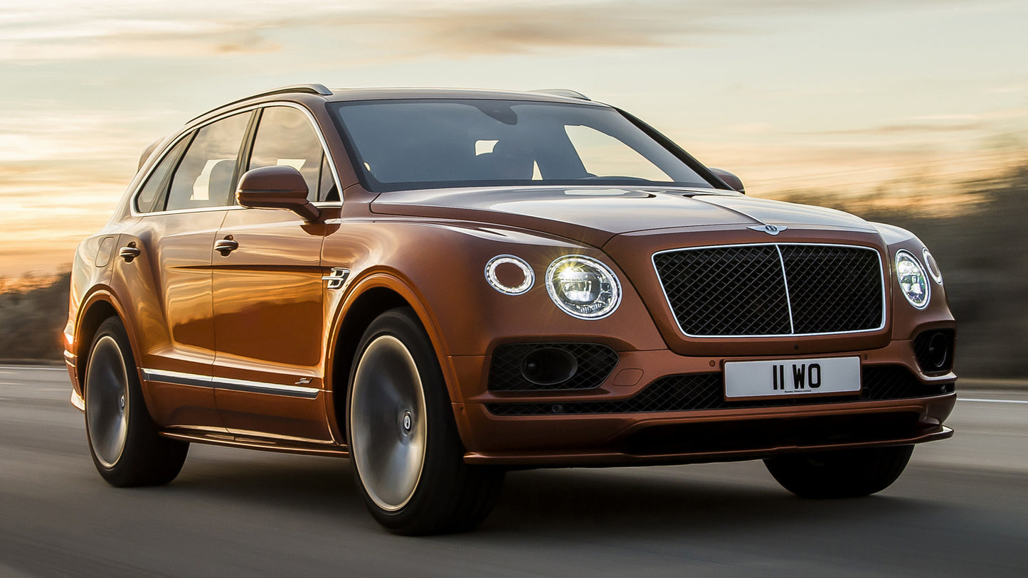Bentley Bentayga Speed Hd Art Keychain