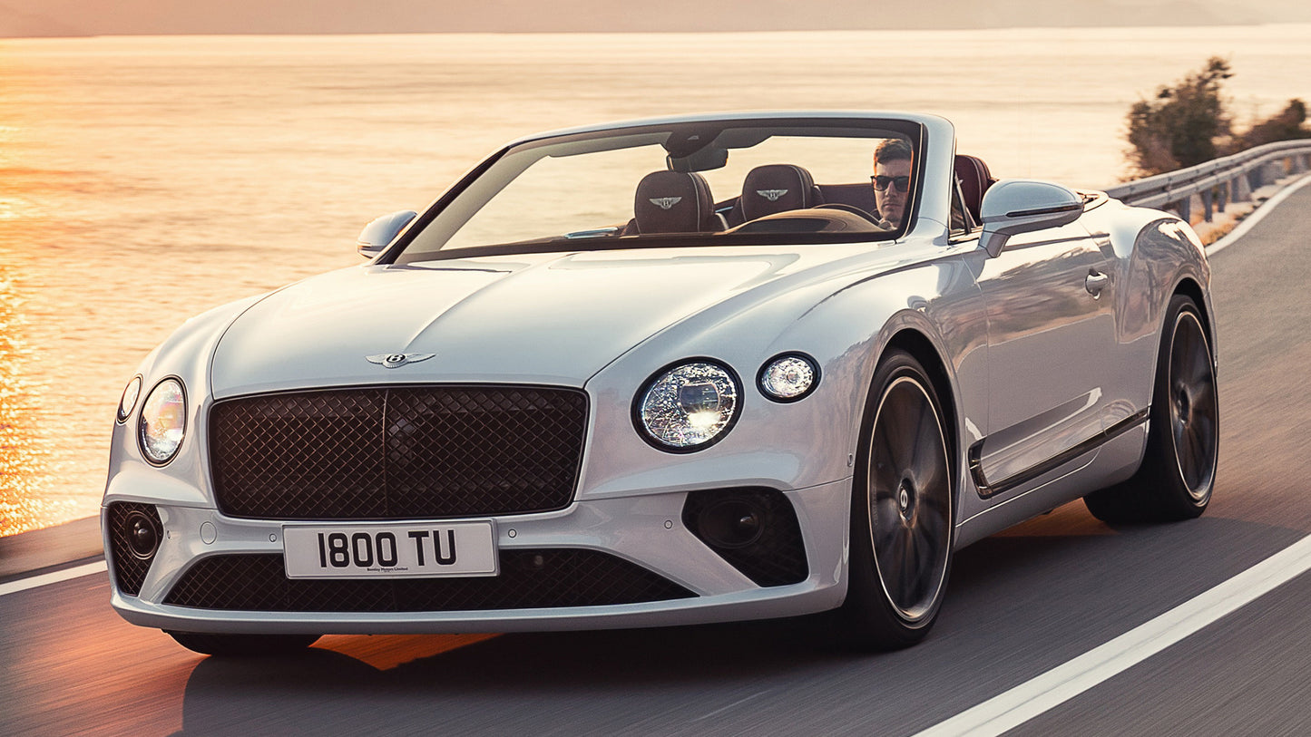 Bentley Continental Gt Convertible Hd Art Keychain