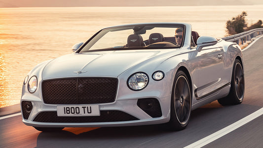 Bentley Continental Gt Convertible Hd Art Keychain
