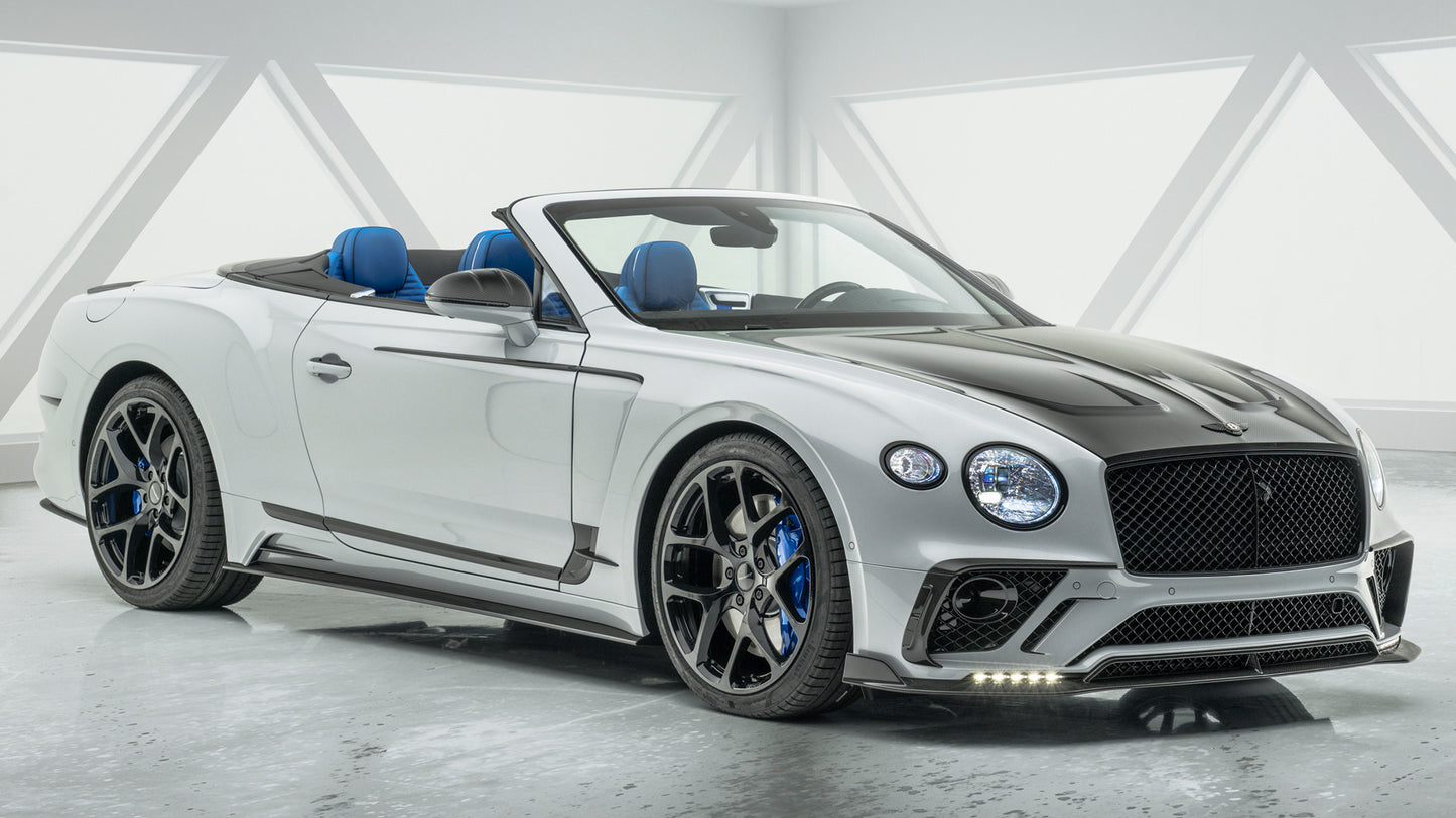 Bentley Continental Gt Convertible By Mansory Hd Art Keychain