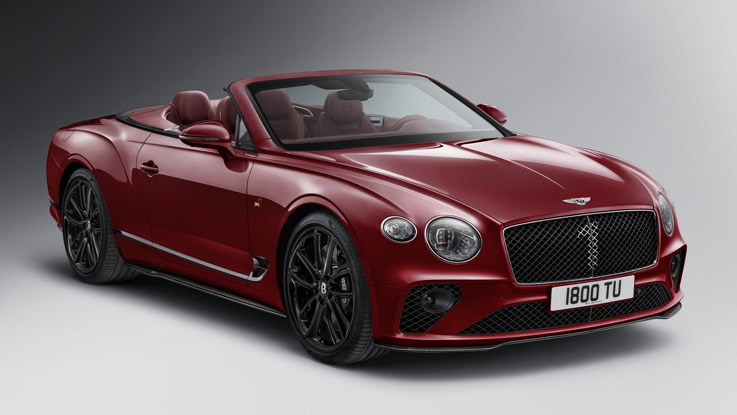 Bentley Continental Gt Convertible Number Edition By Mulliner Hd Art Keychain