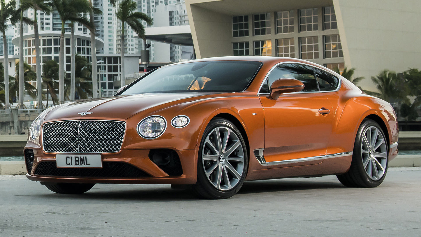 Bentley Continental Gt V8 Hd Art Keychain