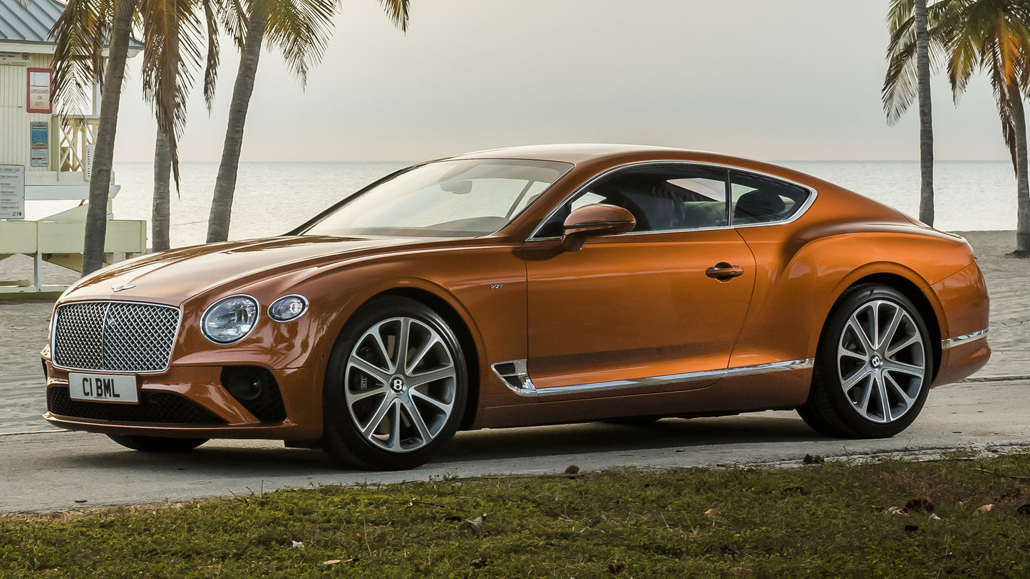 Bentley Continental Gt V8 Hd Art Keychain