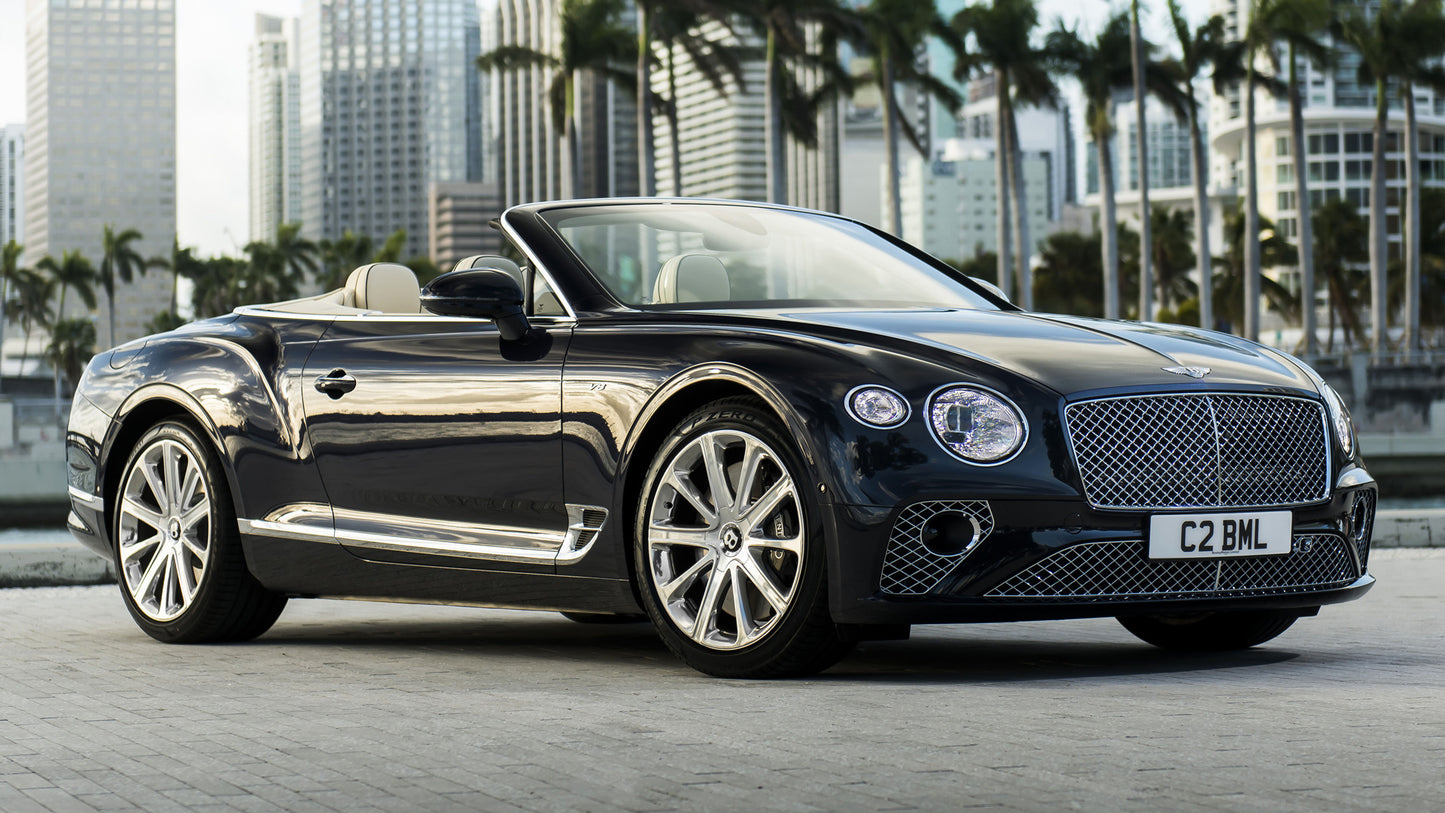 Bentley Continental Gt V8 Convertible Hd Art Keychain