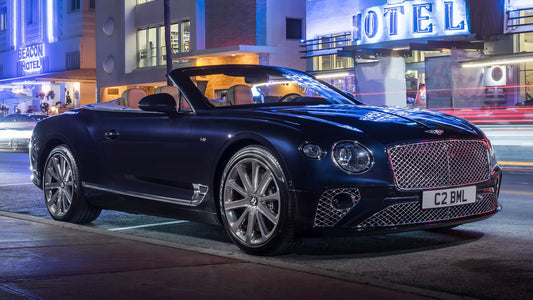 Bentley Continental Gt V8 Convertible Hd Art Keychain