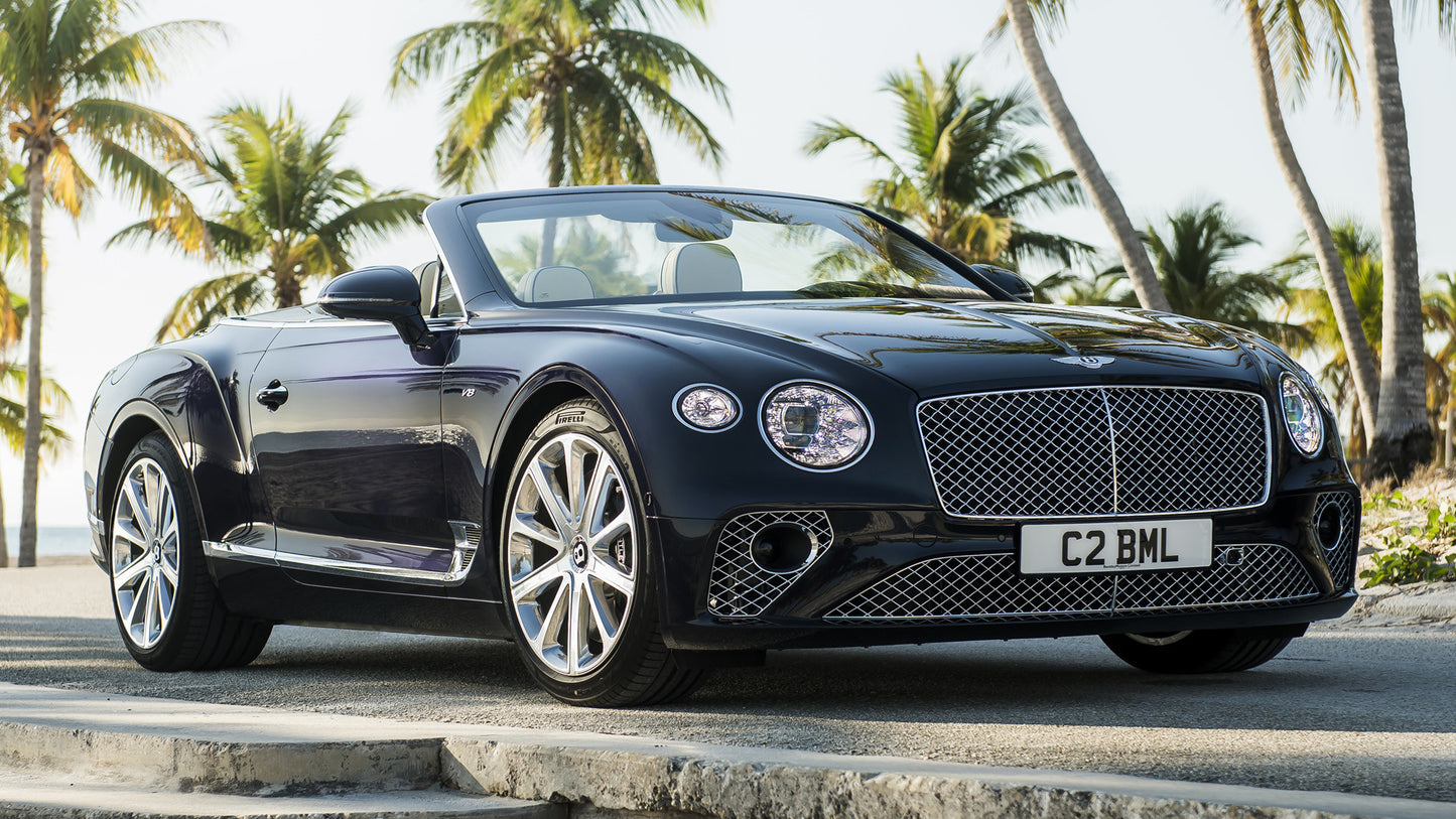 Bentley Continental Gt V8 Convertible Hd Art Keychain