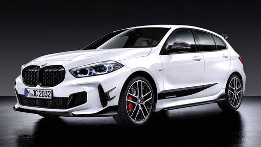 Bmw M135I With M Performance Parts Hd Art Keychain