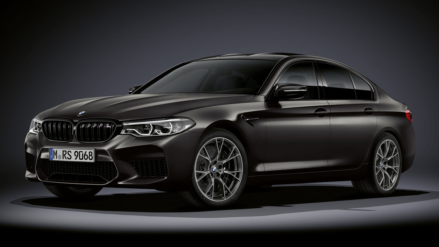 Bmw M5 Competition Years Edition Hd Art Keychain
