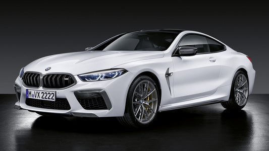 Bmw M8 Coupe Competition With M Performance Parts Hd Art Keychain