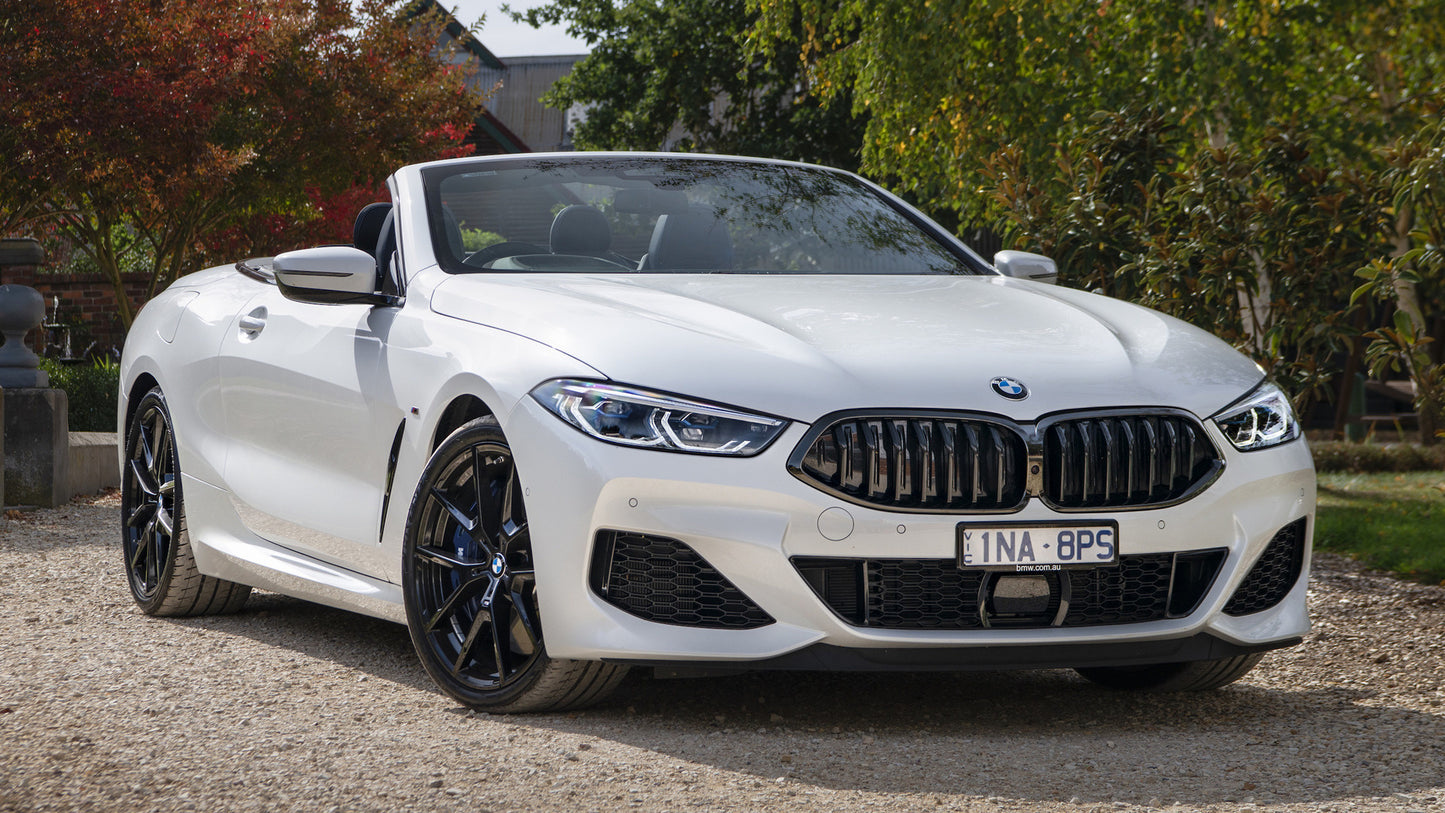 Bmw M850I Convertible Shadow Line Au Hd Art Keychain