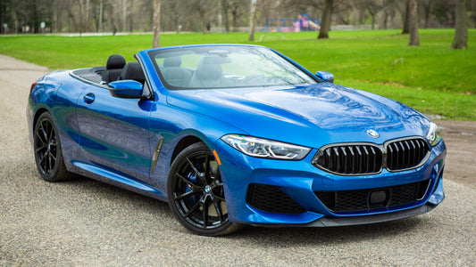 Bmw M850I Convertible Shadow Line Us Hd Art Keychain