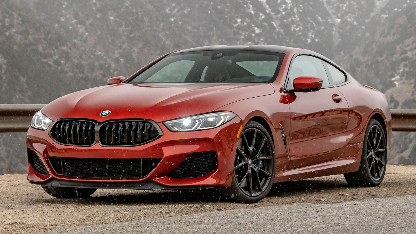 Bmw M850I Coupe Shadow Line Us Hd Art Keychain