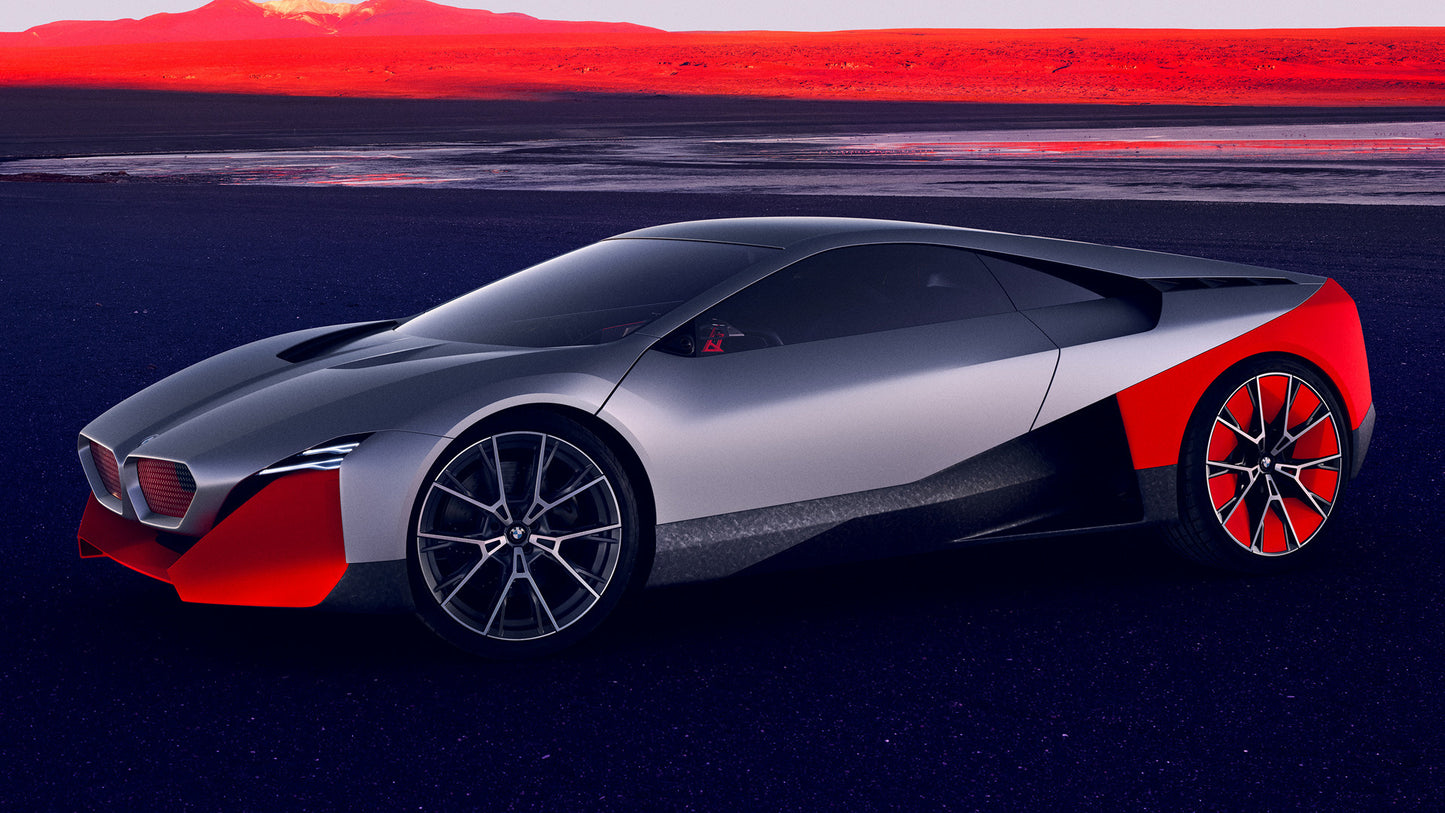 Bmw Vision M Next Hd Art Keychain