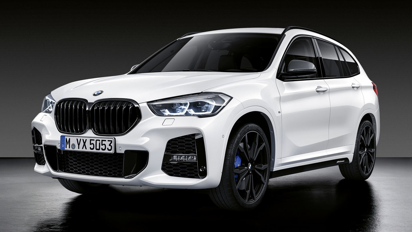 Bmw X1 With M Performance Parts Hd Art Keychain