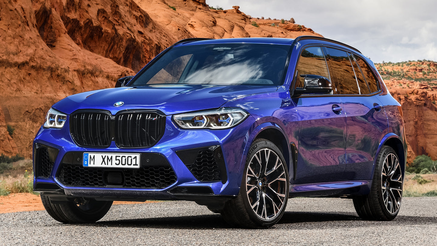 Bmw X5 M Competition Hd Art Keychain