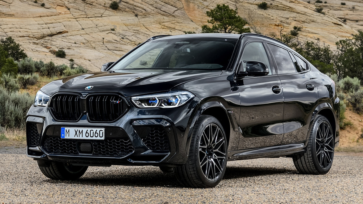 Bmw X6 M Competition Hd Art Keychain