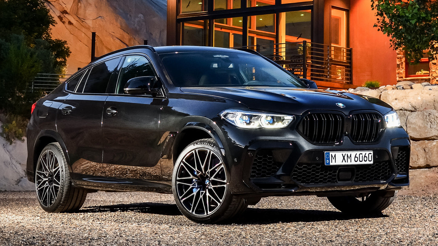 Bmw X6 M Competition Hd Art Keychain