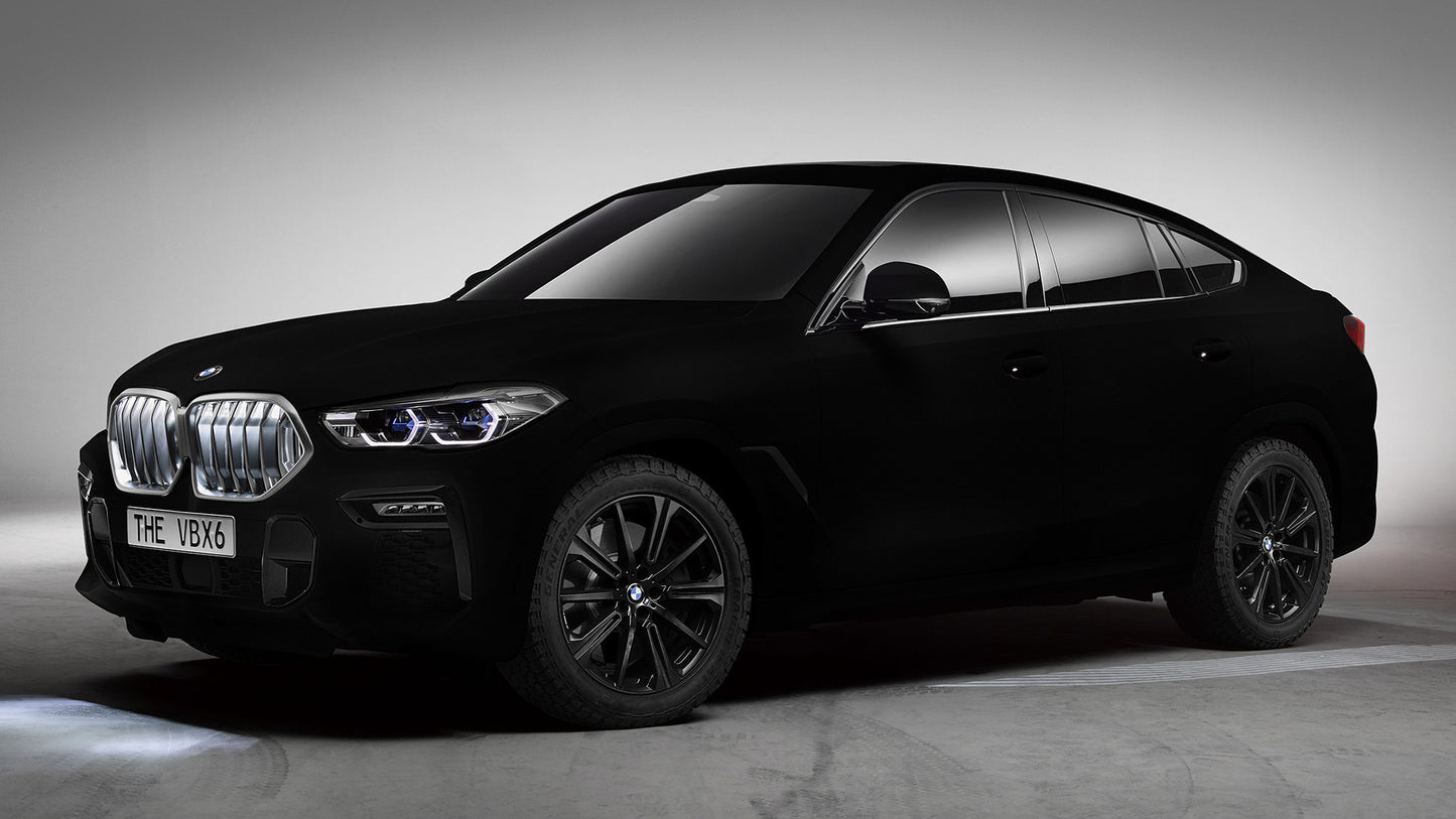 Bmw X6 Vantablack Hd Art Keychain