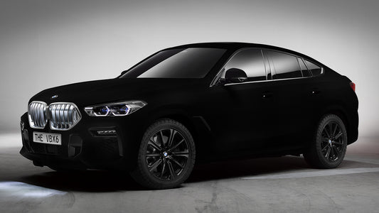 Bmw X6 Vantablack Hd Art Keychain
