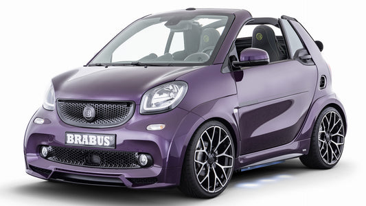 Brabus Ultimate E Based On Fortwo Cabrio Hd Art Keychain