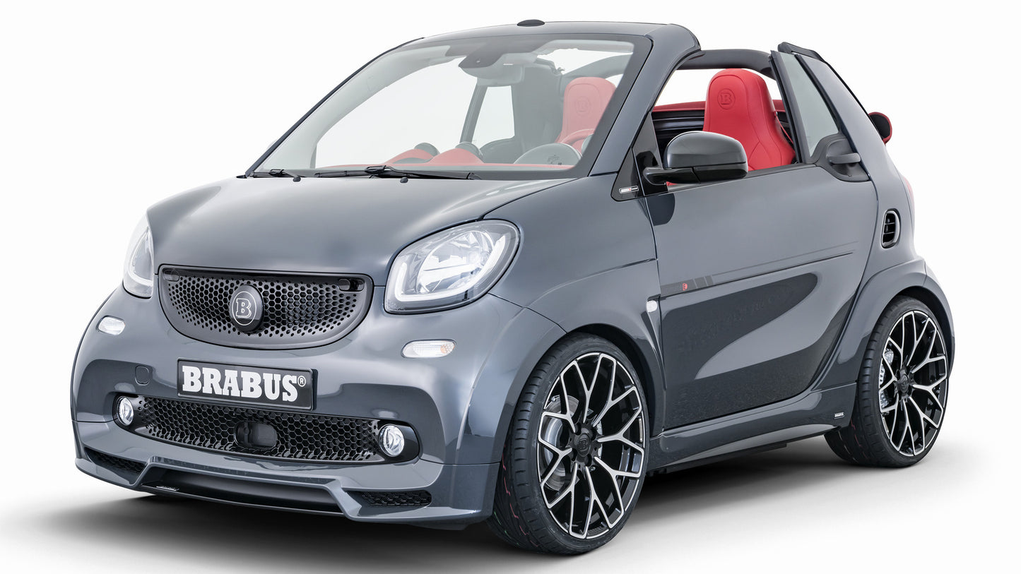 Brabus Ultimate E Shadow Based On Fortwo Cabrio Hd Art Keychain