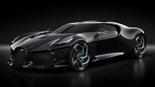 Bugatti La Voiture Noire Hd Art Keychain