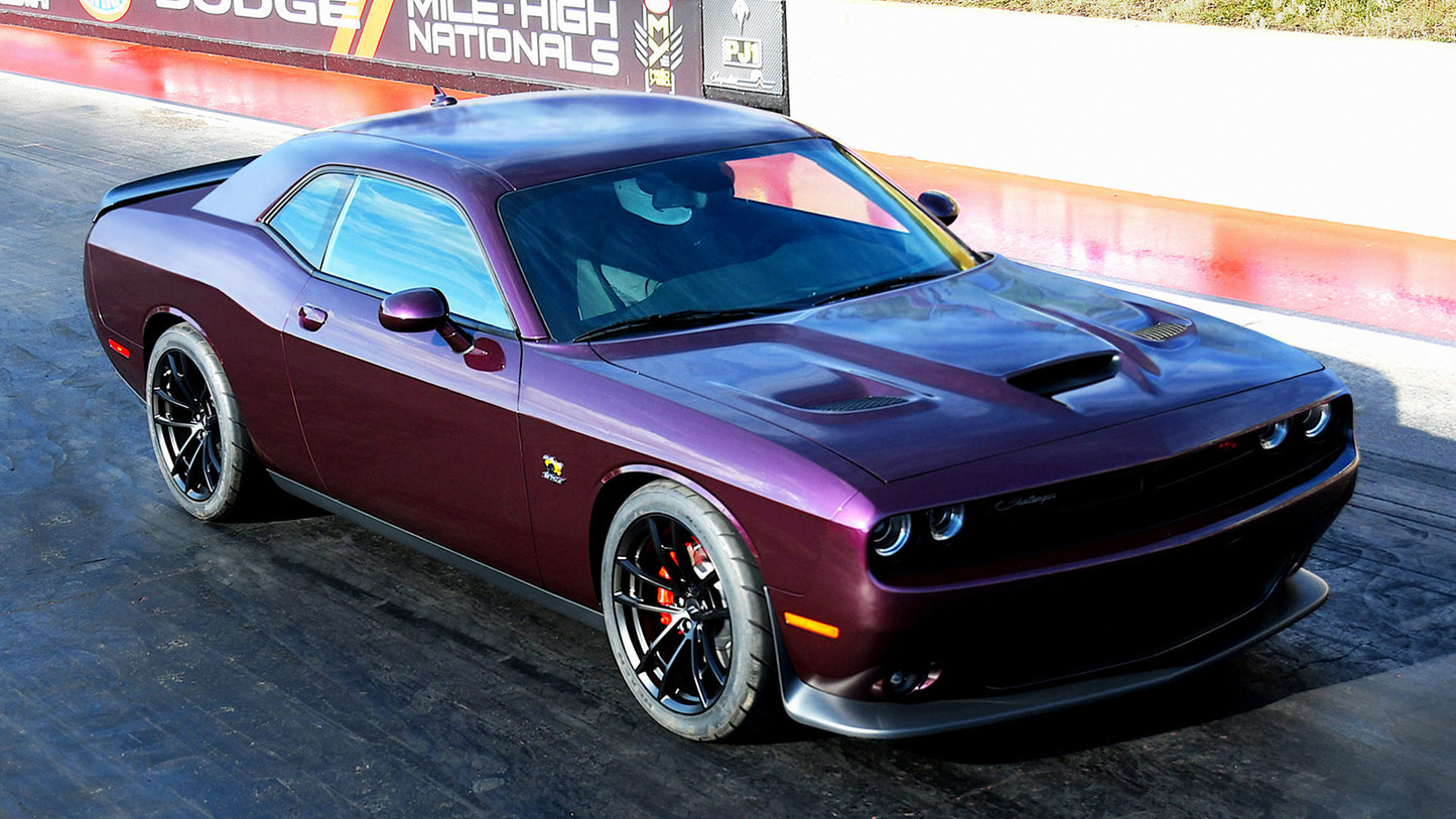 Dodge Challenger Rt Scat Pack Hd Art Keychain