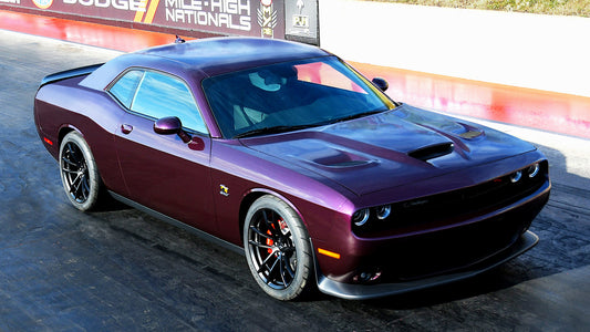 Dodge Challenger Rt Scat Pack Hd Art Keychain
