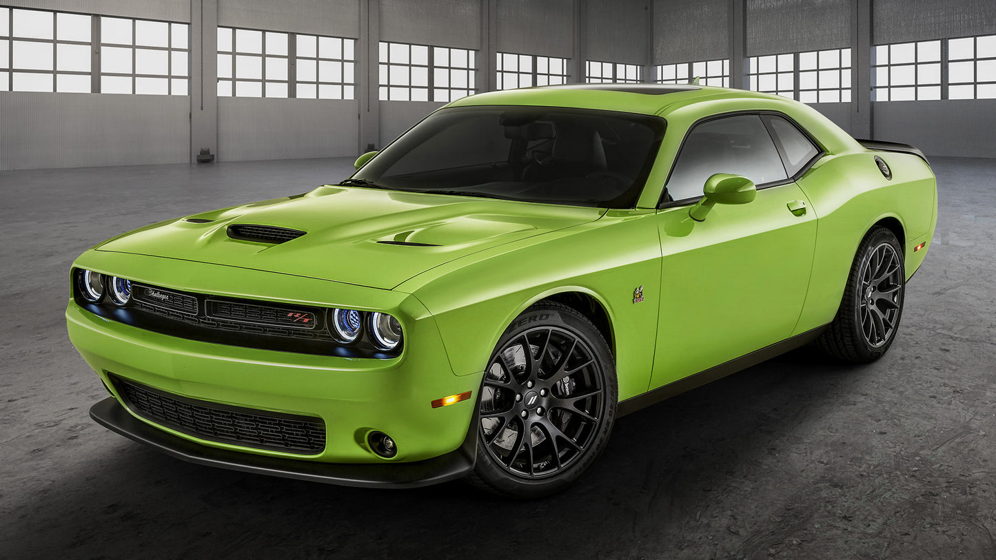 Dodge Challenger Rt Scat Pack Hd Art Keychain